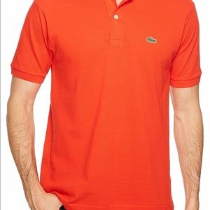 Orange Lacoste Polo